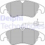 LP3152 DELPHI Комплект гальмівних колодок дисковий гальм