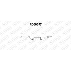 FD30077 VENEPORTE Предглушник вихлопних газів