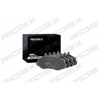 402B0673 RIDEX Комплект гальмівних колодок дисковий гальм