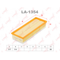 LA-1354 LYNXauto Повітряний фільтр