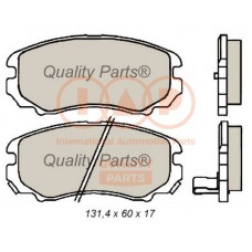 704-07000 IAP QUALITY PARTS КомплеК т гальмівних колодок, дискове гальмо