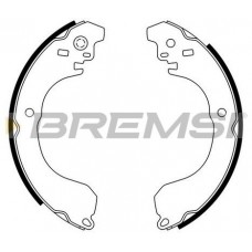 GF0871 BREMSI Комплект гальмівних колодок