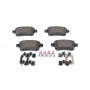 0 986 494 331 BOSCH Комплект гальмівних колодок дисковий гальм