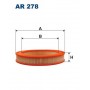 AR 278 FILTRON Повітряний фільтр