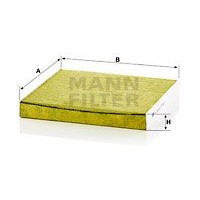 FP 2358 MANN-FILTER Фільтр повітря у внутрішньому просторі