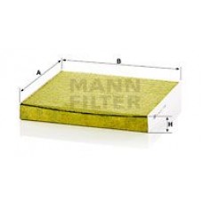 FP 2358 MANN-FILTER Фільтр повітря у внутрішньому просторі