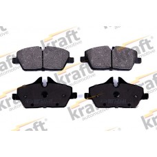 6002668 KRAFT AUTOMOTIVE Комплект гальмівних колодок дисковий гальм