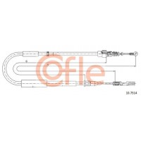 10.7514 COFLE Тросик, cтояночный тормоз