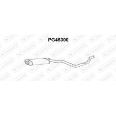 PG45300 VENEPORTE Середній глушник вихлопних газів