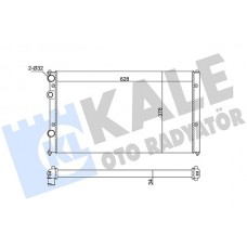 346050 KALE OTO RADYATÖR Радіатор охолодження двигуна