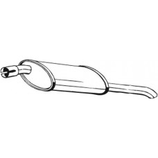 185-009 BOSAL Глушник вихлопних газів кінцевий