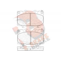 RB1723 R BRAKE Комплект гальмівних колодок дисковий гальм