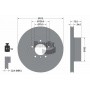 BDS1084HC BENDIX Braking Гальмівний диск