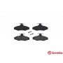 P 15 005 BREMBO Комплект гальмівних колодок дисковий гальм