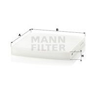 CU 2358 MANN-FILTER Фільтр повітря у внутрішньому просторі