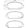 8DB 355 021-471 HELLA Комплект гальмівних колодок дисковий гальм