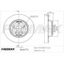 BD-6775 FREMAX Гальмівний диск