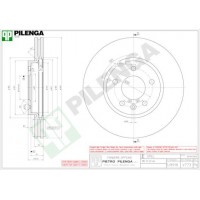 V773 PILENGA Гальмівний диск