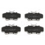 PA-0409AF JAPANPARTS Комплект гальмівних колодок дисковий гальм