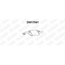 DW17041 VENEPORTE Глушник вихлопних газів кінцевий