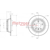6110322 METZGER Гальмівний диск