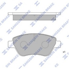 SP1201A Hi-Q Комплект гальмівних колодок дисковий гальм