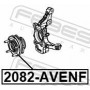 2082-AVENF FEBEST Ступиця колеса
