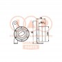127-17066 IAP QUALITY PARTS Натяжний ролик ремінь ГРМ