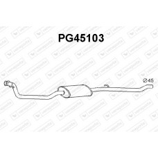PG45103 VENEPORTE Предглушник вихлопних газів