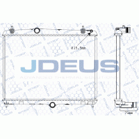 M-0210520 JDEUS Радіатор охолодження двигуна