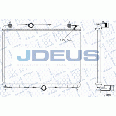M-0210520 JDEUS Радіатор охолодження двигуна