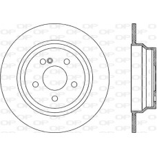 BDR1995.10 OPEN PARTS Гальмівний диск
