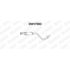 DW17003 VENEPORTE Середній глушник вихлопних газів