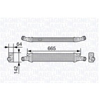 351319202260 MAGNETI MARELLI Интеркулер