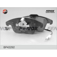 BP43292 FENOX Комплект гальмівних колодок дисковий гальм