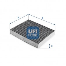 54.284.00 UFI Фільтр повітря у внутрішньому просторі