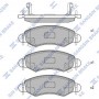 SP1601 Hi-Q Комплект гальмівних колодок дисковий гальм
