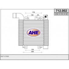 712.002 AHE Интеркулер