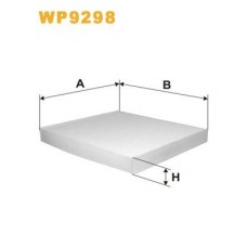 WP9298 WIX FILTERS Фільтр повітря у внутрішньому просторі