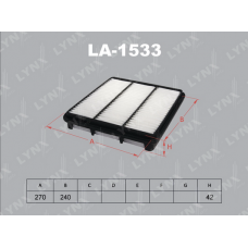 LA-1533 LYNXauto Повітряний фільтр