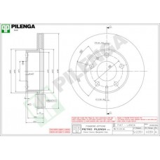 V039 PILENGA Гальмівний диск