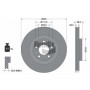 BDS1781 BENDIX Braking Гальмівний диск