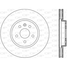 BDA2814.20 OPEN PARTS Гальмівний диск
