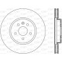 BDA2814.20 OPEN PARTS Гальмівний диск