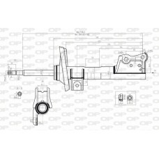 SAB8041.31 OPEN PARTS Амортизатор