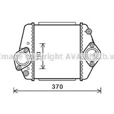 MZA4275 AVA QUALITY COOLING Интеркулер