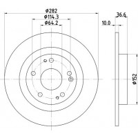 ND8040K NISSHINBO Гальмівний диск