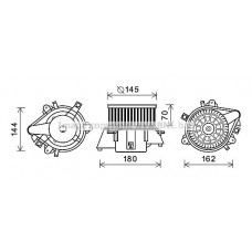 FT8437 AVA QUALITY COOLING Вентилятор салону