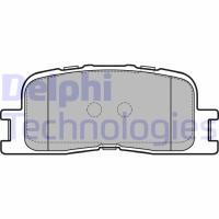LP2703 DELPHI КомплеК т гальмівних колодок, дискове гальмо