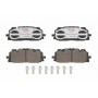 P 85 165X BREMBO Комплект гальмівних колодок дисковий гальм